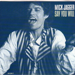 Mick Jagger Say You Will USED VINYL 7INCH 45 RPM SINGLE