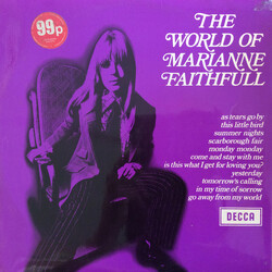 Marianne Faithfull The World Of Marianne Faithfull Vinyl LP USED