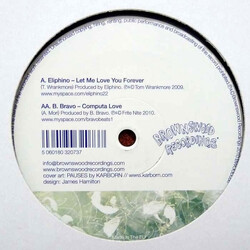 Eliphino / B. Bravo Let Me Love You Forever / Computa Love USED VINYL 12INCH