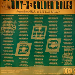 Sanny X / Mr. P (3) / Little Sally Golden Rules USED VINYL 7INCH 45 RPM STEREO