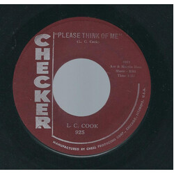 L.C. Cook Please Think Of Me / I'm Falling USED VINYL 7INCH 45 RPM