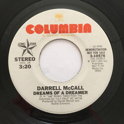 Darrell McCall Dreams Of A Dreamer USED VINYL 7INCH 45 RPM SINGLE PROMO