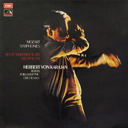 Wolfgang Amadeus Mozart / Berliner Philharmoniker / Herbert von Karajan Mozart Symphonies No. 35 "Haffner" K.385; No. 39 K.543 Vinyl LP USED
