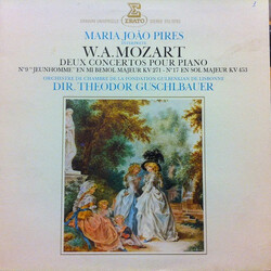 Maria-João Pires / Wolfgang Amadeus Mozart / Gulbenkian Orchestra / Theodor Guschlbauer Deux Concertos Pour Piano Vinyl LP USED