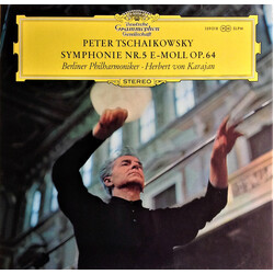 Pyotr Ilyich Tchaikovsky / Berliner Philharmoniker / Herbert Von Karajan Symphonie Nr.5 E-Moll, Op. 64 Vinyl LP USED