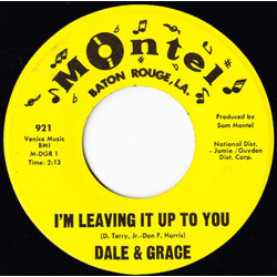 Dale & Grace I'm Leaving It Up To You USED VINYL 7INCH 45 RPM SINGLE