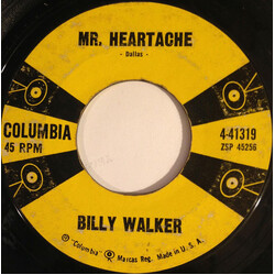 Billy Walker Mr. Heartache USED VINYL 7INCH 45 RPM SINGLE