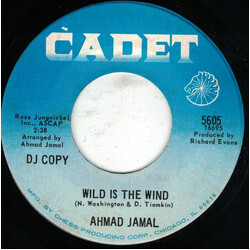 Ahmad Jamal Wild Is The Wind / I Wish I Knew USED VINYL 7INCH 45 RPM SINGLE PROMO