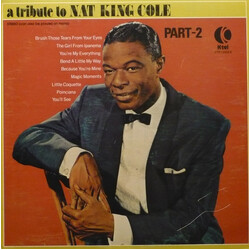Nat King Cole A Tribute To Nat King Cole: Part-2 Vinyl LP USED