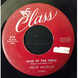 Oscar McLollie King Of The Fools / Scold Me USED VINYL 7INCH 45 RPM SINGLE