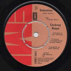 Cockney Rebel Sebastian USED VINYL 7INCH SINGLE 45 RPM