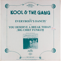 Kool & The Gang Everybody's Dancin' / You Deserve A Break Today / Big Chief Funkum USED VINYL 12INCH 33 S RPM PROMO STEREO