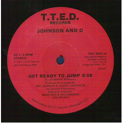 Johnson And D Get Ready To Jump VINYL 12" USED