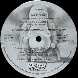 Andrea True Connection Party Line VINYL 12" USED