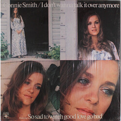 Connie Smith I Don't Wanna Talk It Over Anymore Vinyl LP USED