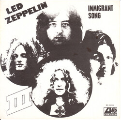 Led Zeppelin Immigrant Song USED VINYL 7INCH 45 RPM SINGLE