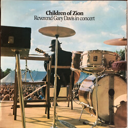 Rev. Gary Davis Children Of Zion : Reverend Gary Davis In Concert Vinyl LP USED