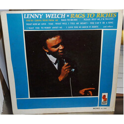 Lenny Welch Rags To Riches Vinyl LP USED