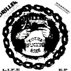 Driller Killer L.I.F.E E.P USED VINYL 7INCH EP 45 RPM WHITE LABEL