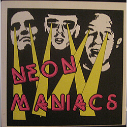Neon Maniacs Radioact / Crazy World USED VINYL 7INCH LIMITED EDITION NUMBERED WHITE LABEL