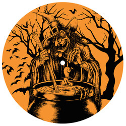 NunSlaughter / Gravewürm NunSlaughter / Gravewürm USED VINYL 7INCH 33 S RPM EP PICTURE DISC