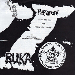 Patareni / Buka (3) Stop The War And Bring The Noise USED VINYL 7INCH 33 S RPM EP