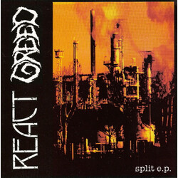 React (4) / Greed (3) Split E.P. USED VINYL 7INCH 33 S RPM EP