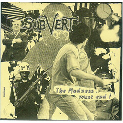 Subvert The Madness Must End ! USED VINYL 7INCH 33 S RPM EP