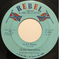 Cliff Waldron And The New Shades Of Grass Flat Rock / Veil Of White Lace USED VINYL 7INCH 45 RPM