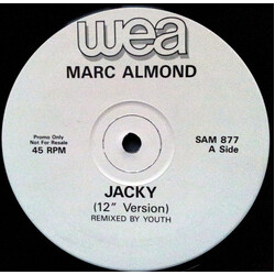 Marc Almond Jacky USED VINYL 12INCH 45 RPM PROMO