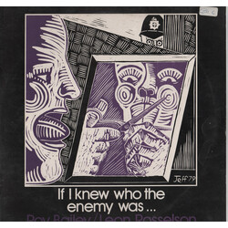 Roy Bailey / Leon Rosselson If I Knew Who The Enemy Was... Vinyl LP USED
