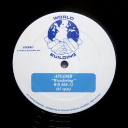 Aplomb Wondering USED VINYL 12INCH 45 RPM SINGLE SIDED REISSUE