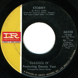 The Classics IV / Dennis Yost Stormy / 24 Hours Of Loneliness USED VINYL 7INCH SINGLE 45 RPM