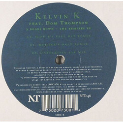 Kelvin K 2 Doors Down - The Remixes EP USED VINYL 12INCH EP