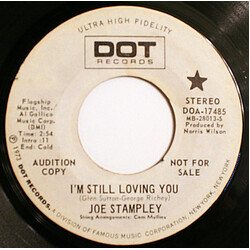 Joe Stampley I'm Still Loving You USED VINYL 7INCH SINGLE PROMO
