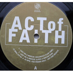 Act Of Faith Lost On A Breeze VINYL 12" USED