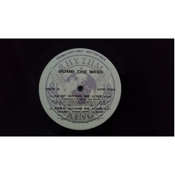 Bomb The Bass Keep Giving Me Love Vinyl 12" USED