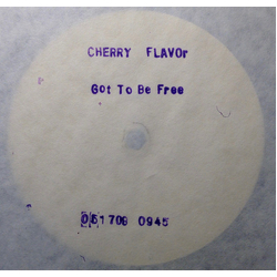 Cherry Flavor Got To Be Free Vinyl 12" USED
