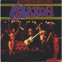 Saxon Never Surrender VINYL 7" USED