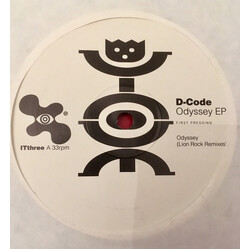 D-Code Odyssey EP USED VINYL 12INCH 33 S RPM EP PROMO