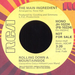 The Main Ingredient Rolling Down A Mountainside USED VINYL 7INCH 45 RPM SINGLE PROMO STEREO MONO