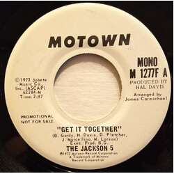 The Jackson 5 Get It Together USED VINYL 7INCH 45 RPM PROMO STEREO MONO
