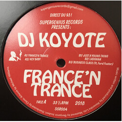 DJ Koyote France'N Trance USED VINYL 12INCH 33 S RPM