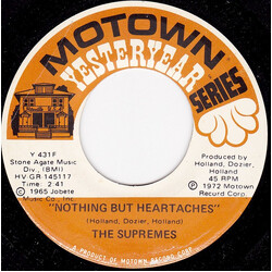 The Supremes Nothing But Heartaches / I Hear A Symphony USED VINYL 7INCH SINGLE