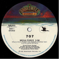 707 Mega Force USED VINYL 12INCH 33 S RPM PROMO