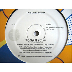 Dazz Band / Jermaine Jackson Shake It Up / Little Girl Don't You Worry / You Like Me Don't You USED VINYL 12INCH PROMO