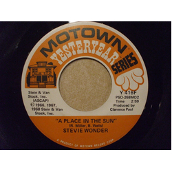 Stevie Wonder A Place In The Sun / Blowin' In The Wind Vinyl 7" USED