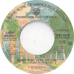 Gary Wright Something Very Special USED VINYL 7INCH 45 RPM PROMO STEREO MONO