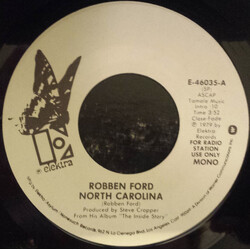 Robben Ford North Carolina USED VINYL 7INCH 45 RPM PROMO STEREO MONO