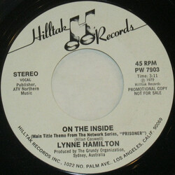 Lynne Hamilton On The Inside USED VINYL 7INCH 45 RPM PROMO